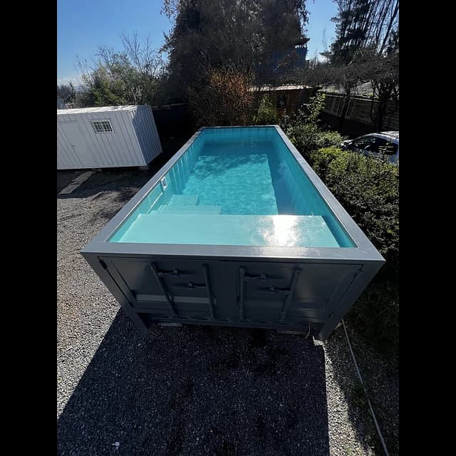 Piscina Contenedor 20 Pies de Acero