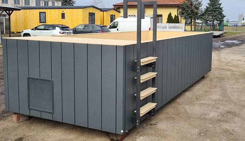 Polypropylene Container Pool 6.5 x 2.6 m
